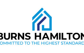 Logo for Burns Hamilton property management company