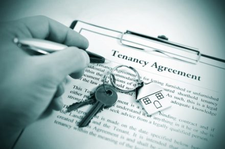 tenancy agreement and keys