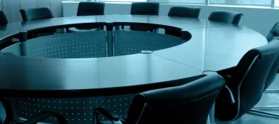company boardroom table
