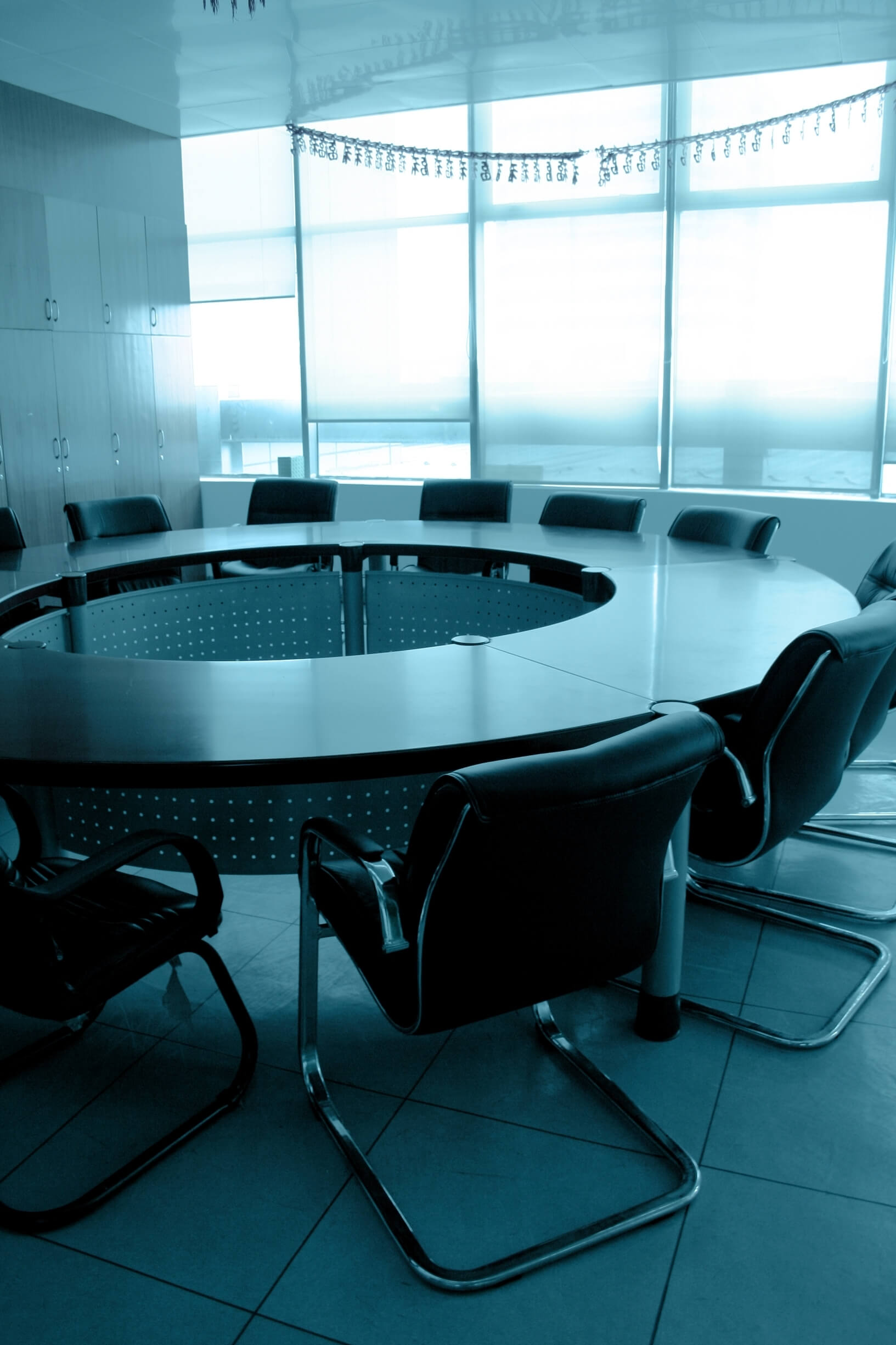 company boardroom table