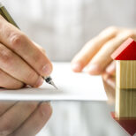 Signing a property document