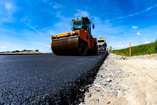 building a road