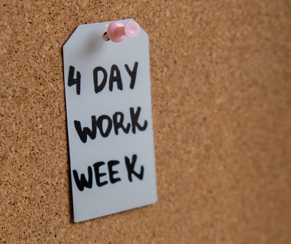 four day work week pinboard